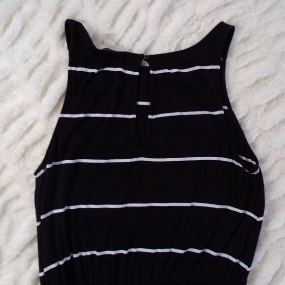 LOFT striped maxi dress M - Picture 5 of 5